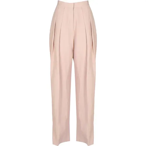 High Waisted Chinos , female, Sizes: XS - Stella Mccartney - Modalova