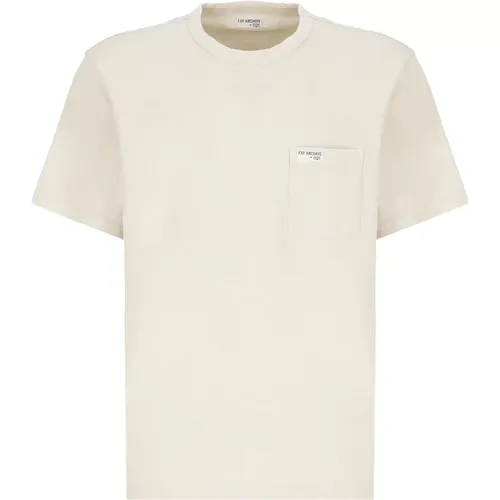 T-shirts and Polos Ivory , male, Sizes: L, XL, 2XL - Fay - Modalova