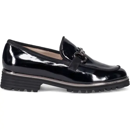 Patent Leather Moccasin , female, Sizes: 3 1/2 UK, 7 UK, 4 1/2 UK, 5 UK, 2 UK, 6 UK, 4 UK, 3 UK - Sangiorgio - Modalova