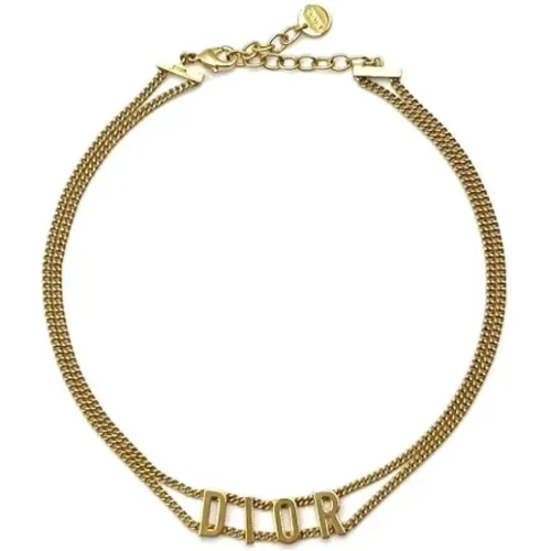 Pre-owned Metal dior-jewelry , female, Sizes: ONE SIZE - Dior Vintage - Modalova
