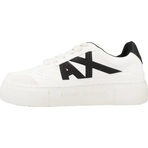 Stylische Damensneaker , Damen, Größe: 39 EU - Armani Exchange - Modalova