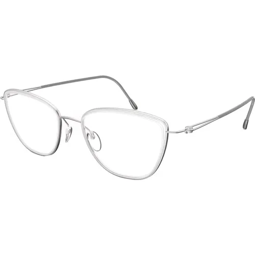 Transparent Eyewear Frames Lite Duet , unisex, Sizes: 52 MM - Silhouette - Modalova