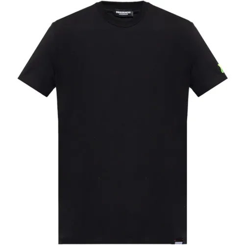 Stylish T-Shirt for Men , male, Sizes: M, S, L, XL - Dsquared2 - Modalova
