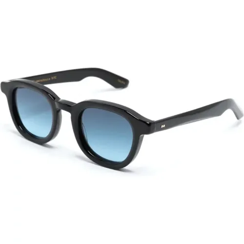 Schwarze Sonnenbrille , Herren, Größe: 47 MM - Moscot - Modalova