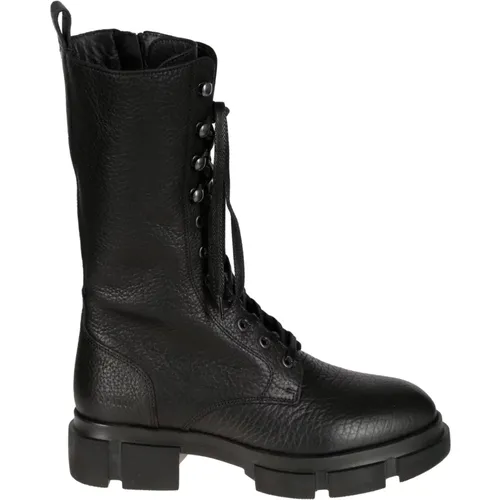 Combat Boots with Embroidered Details , female, Sizes: 5 UK, 6 UK, 4 UK - &Copenhagen - Modalova