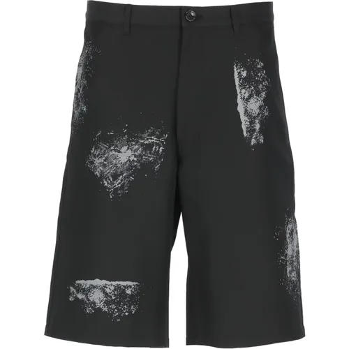 Play Shorts with All-Over Print , male, Sizes: M, L - Comme des Garçons - Modalova