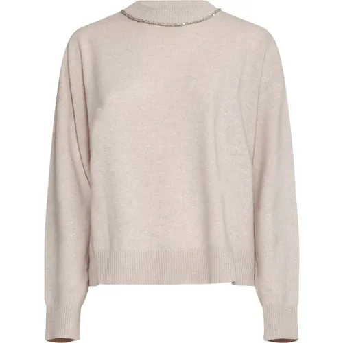 Elegant Sweaters Collection , female, Sizes: S, L - Fabiana Filippi - Modalova