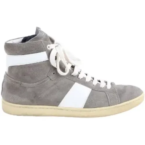 Pre-owned Suede sneakers , male, Sizes: 7 UK - Yves Saint Laurent Vintage - Modalova