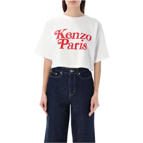 Womens Clothing T-Shirts Polos Off Ss24 , female, Sizes: S - Kenzo - Modalova