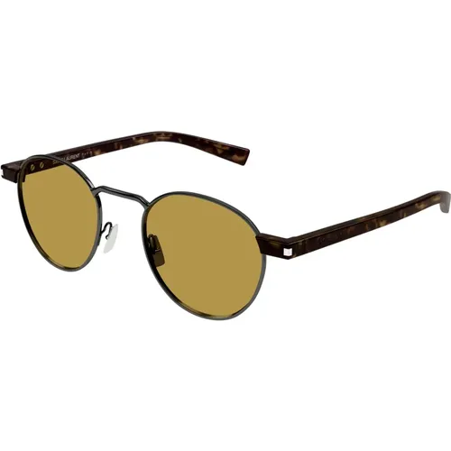 Sonnenbrille SL 707 Farbe 003 , Herren, Größe: 49 MM - Saint Laurent - Modalova