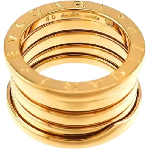 Pre-owned Gold rings , female, Sizes: ONE SIZE - Bvlgari Vintage - Modalova