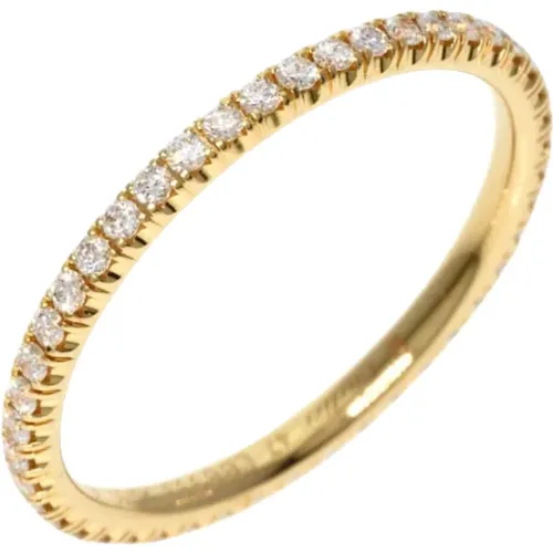 Pre-owned Gold rings , female, Sizes: ONE SIZE - Cartier Vintage - Modalova