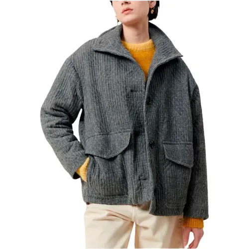 Locker Sitzende Langarmjacke , Damen, Größe: M - Sessun - Modalova