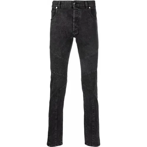 Gerade Jeans , Herren, Größe: W32 - Balmain - Modalova