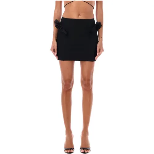 Frilled Mini Skirt Aw23 , female, Sizes: M - Nensi Dojaka - Modalova