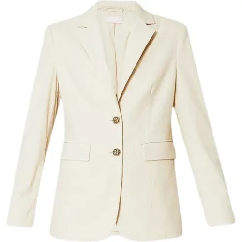 Samt Corduroy Blazer , Damen, Größe: L - Liu Jo - Modalova