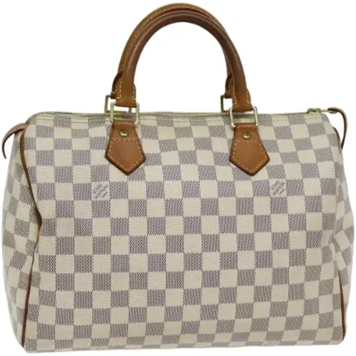 Pre-owned Canvas handbags , female, Sizes: ONE SIZE - Louis Vuitton Vintage - Modalova