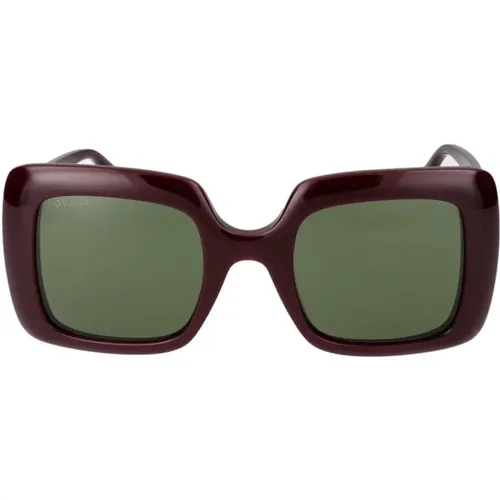 Stylische Sonnenbrille Gg0896S , Damen, Größe: 52 MM - Gucci - Modalova