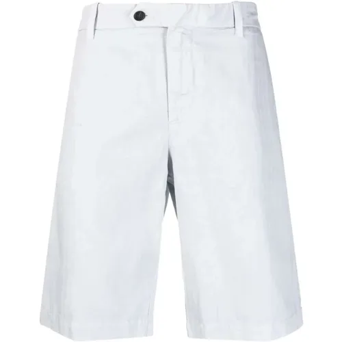 Ice Cotton Chino Shorts , male, Sizes: W32 - Eleventy - Modalova