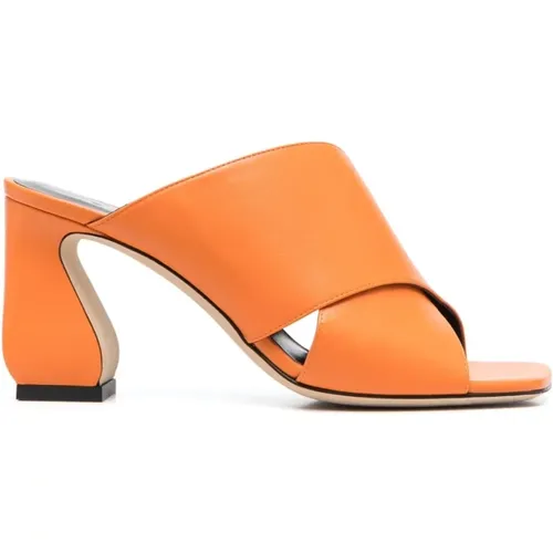 Heeled Mules , Damen, Größe: 37 1/2 EU - Sergio Rossi - Modalova