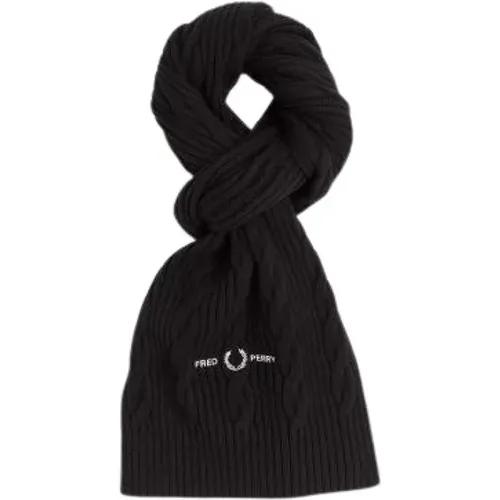 Winter Scarves , male, Sizes: ONE SIZE - Fred Perry - Modalova
