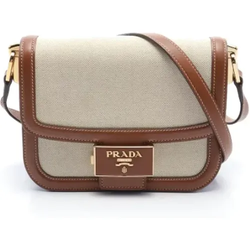 Pre-owned Leather prada-bags , female, Sizes: ONE SIZE - Prada Vintage - Modalova