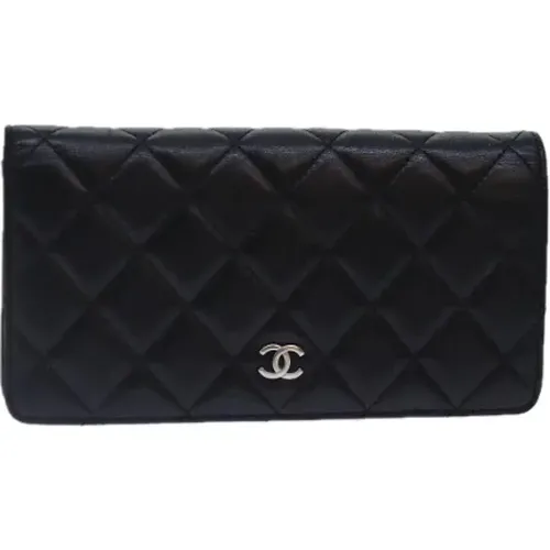 Pre-owned Leather wallets , female, Sizes: ONE SIZE - Chanel Vintage - Modalova