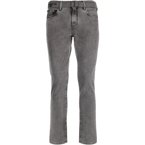 Jeans Trousers - Regular Fit , male, Sizes: W31, W34 - Off White - Modalova