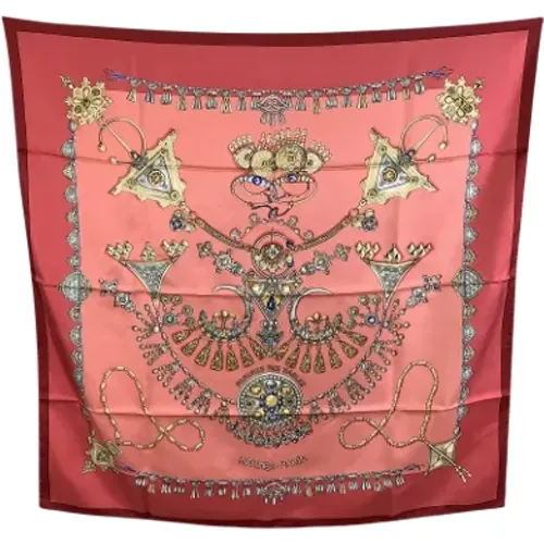 Pre-owned Silk scarves , female, Sizes: ONE SIZE - Hermès Vintage - Modalova