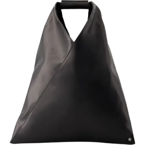 Kleine Japanische Tasche - Synthetik - Schwarz , Damen, Größe: ONE Size - MM6 Maison Margiela - Modalova