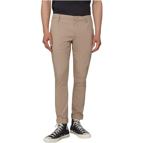 Gaubert Pleated Pants , male, Sizes: W35, W31, W34 - Dondup - Modalova