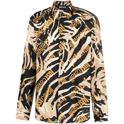 Shirts , male, Sizes: M - Just Cavalli - Modalova