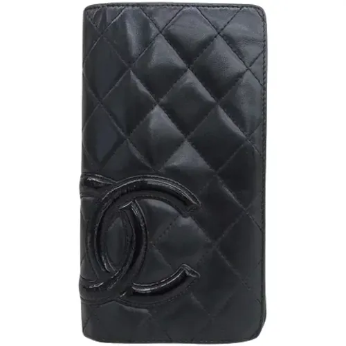 Pre-owned Leather wallets , female, Sizes: ONE SIZE - Chanel Vintage - Modalova