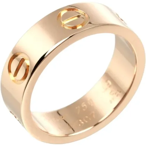 Pre-owned Gold rings , female, Sizes: ONE SIZE - Cartier Vintage - Modalova