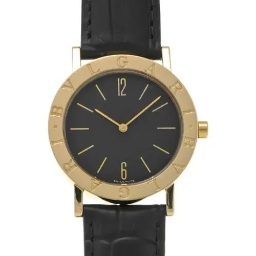 Pre-owned Yellow Gold watches , female, Sizes: ONE SIZE - Bvlgari Vintage - Modalova