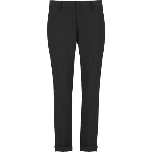 Cotton Trousers with Pockets , male, Sizes: W36, W38, W32, W34, W31, W33, W35 - Dondup - Modalova