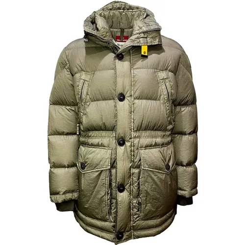 Warm and Stylish Men`s Down Jacket , male, Sizes: S, M - Parajumpers - Modalova