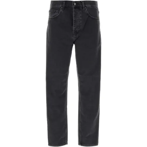 Dunkelgraue Denim Newel Pant Jeans , Herren, Größe: W29 - Carhartt WIP - Modalova