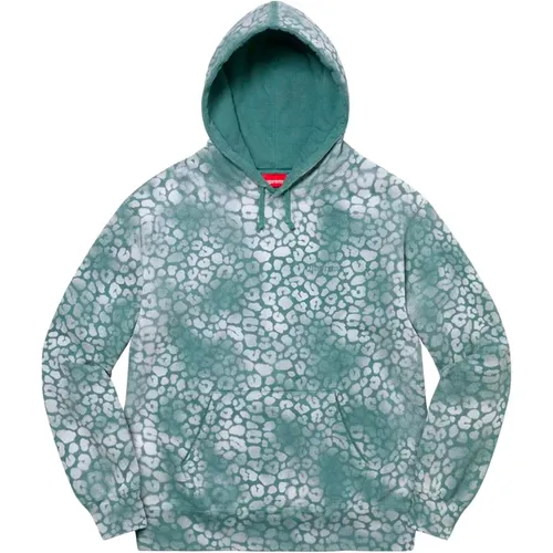 Leopard Hooded Sweatshirt Limited Edition , female, Sizes: M, XL, L, 2XL - Supreme - Modalova