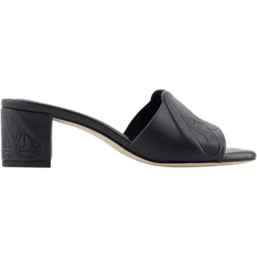 Leather sandals , female, Sizes: 4 UK, 5 UK - alexander mcqueen - Modalova