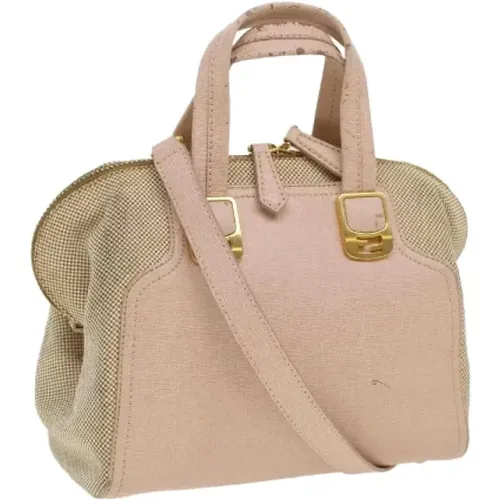 Pre-owned Leather handbags , female, Sizes: ONE SIZE - Fendi Vintage - Modalova