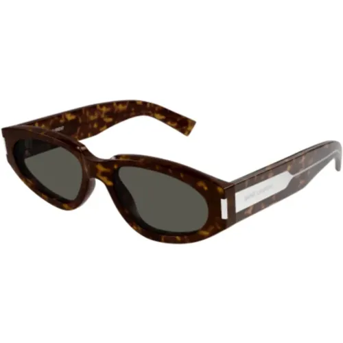 Schicke Schwarze Sonnenbrille SL 618 Modell - Saint Laurent - Modalova