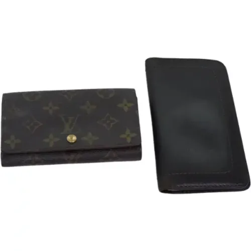 Pre-owned Leather wallets , female, Sizes: ONE SIZE - Louis Vuitton Vintage - Modalova