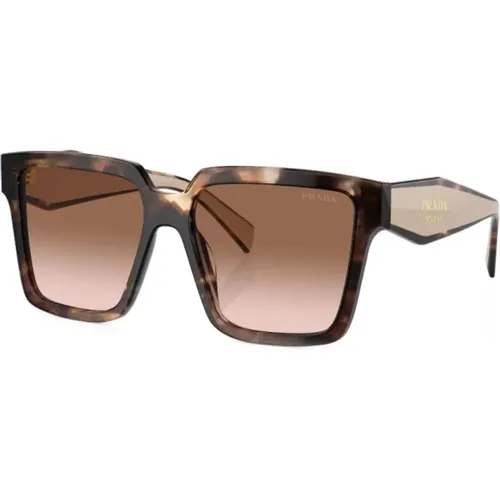 Braun/Havanna Sonnenbrille, vielseitig und stilvoll , Damen, Größe: 56 MM - Prada - Modalova