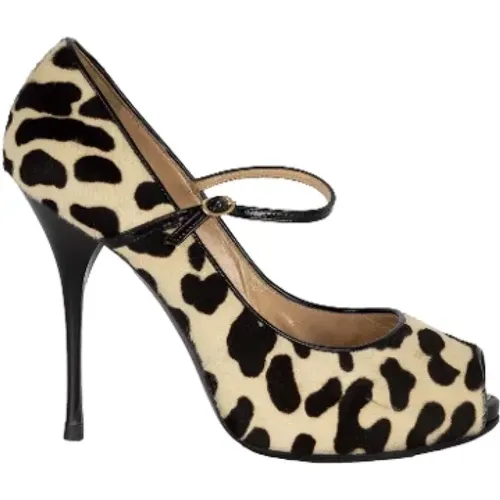 Pre-owned Wool heels , female, Sizes: 6 1/2 UK - Giuseppe Zanotti Pre-owned - Modalova