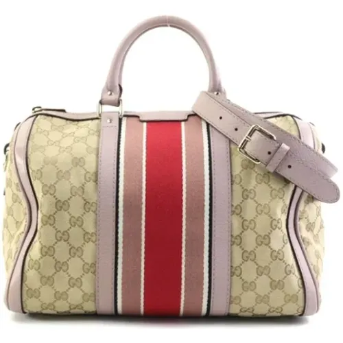 Pre-owned Canvas gucci-bags , female, Sizes: ONE SIZE - Gucci Vintage - Modalova