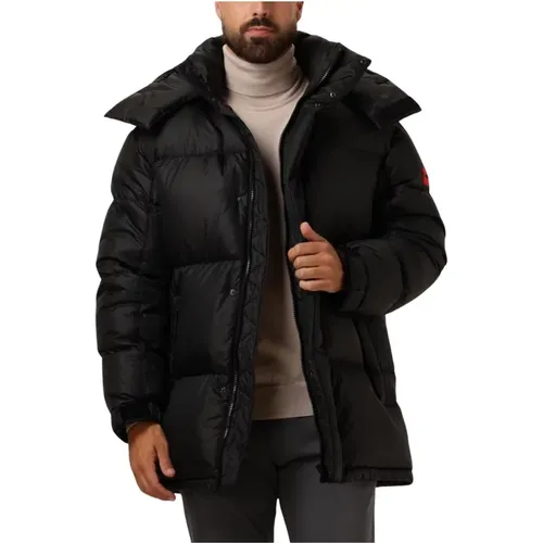 Schwarze Steppjacke für Herren - Hugo Boss - Modalova