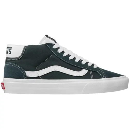 UA Mid Skool 37 Spruce Dunklere Sneakers , Herren, Größe: 43 EU - Vans - Modalova