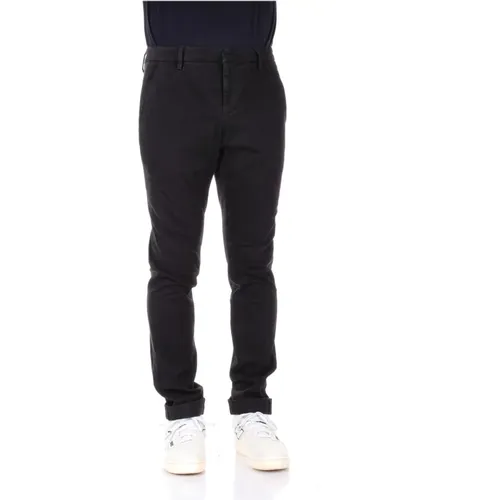 Stylish Slim-Fit Trousers , male, Sizes: W35, W40 - Dondup - Modalova