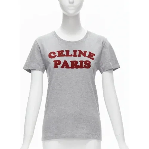 Pre-owned Cotton Celine Top , female, Sizes: XS - Celine Vintage - Modalova